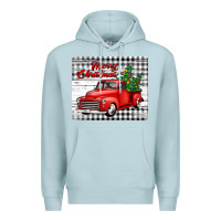 Blue Mist merry christmas mousepad Premium Hoodie - Jasminsmagicworld