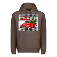 Coffee merry christmas mousepad Premium Hoodie - Jasminsmagicworld