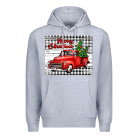 Heather Grey merry christmas mousepad Premium Hoodie - Jasminsmagicworld