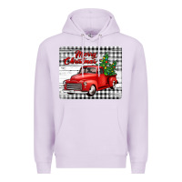 Lilac merry christmas mousepad Premium Hoodie - Jasminsmagicworld