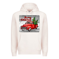 Pale Pink merry christmas mousepad Premium Hoodie - Jasminsmagicworld