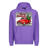 Purple merry christmas mousepad Premium Hoodie - Jasminsmagicworld