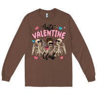 Chestnut anti valentine club Long Sleeve Tee - MaliasSmallBusiness