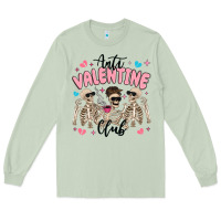 Matcha anti valentine club Long Sleeve Tee - MaliasSmallBusiness