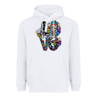 White love autism Heavyweight Hoodie - SublimationCraftShop