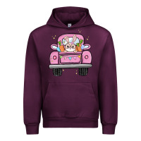 Easter Bunny And Truck Urban Hoodie | Teevron