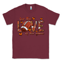 Burgundy for the love of the game football Classic Tee - texasbilliewilder