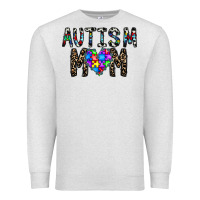 Oatmeal Heather autism mom Premium Sweatshirt - CowhideDigitalArt