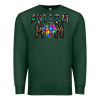 Sports Green autism mom Premium Sweatshirt - CowhideDigitalArt