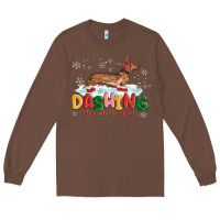 Chestnut dachshund through the snow Long Sleeve Tee - MaliasSmallBusiness