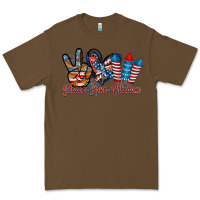 Cacao peace love freedom Premium Tee - RacoonDesign