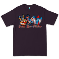 Plum peace love freedom Premium Tee - RacoonDesign