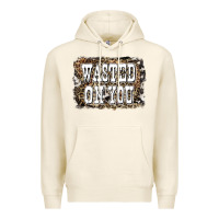 Tofu Western Wasted On You Background Premium Hoodie - LillyAllenDesigns
