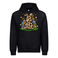 Black western floral bunny Urban Hoodie - MaliasSmallBusiness