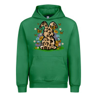 Emerald western floral bunny Urban Hoodie - MaliasSmallBusiness