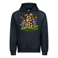 Navy western floral bunny Urban Hoodie - MaliasSmallBusiness