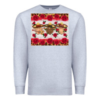 Heather Grey mexico gnomes mouse pad Premium Sweatshirt - HRA Design Shop