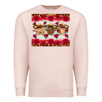 Pale Pink mexico gnomes mouse pad Premium Sweatshirt - HRA Design Shop