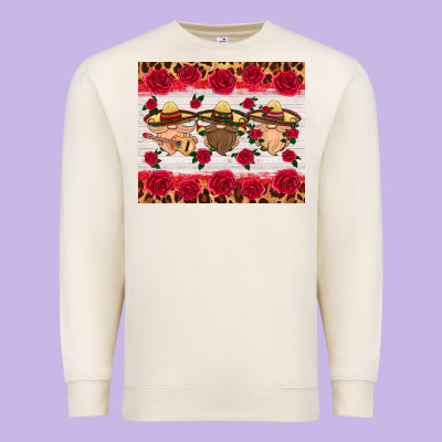 Mexico Gnomes Mouse Pad Premium Sweatshirt Designed By Hra Design Shop