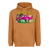Meerkat happy easter truck with farm animal Heavyweight Hoodie - Neo Western