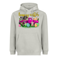 Moon Dust happy easter truck with farm animal Heavyweight Hoodie - Neo Western