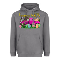 Storm happy easter truck with farm animal Heavyweight Hoodie - Neo Western