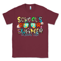 Burgundy school's out for summer teacher life Classic Tee - Zillion Design Studio