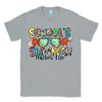 Heather Grey school's out for summer teacher life Classic Tee - Zillion Design Studio