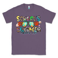 Lavender school's out for summer teacher life Classic Tee - Zillion Design Studio