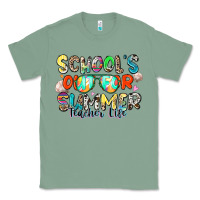 Sage school's out for summer teacher life Classic Tee - Zillion Design Studio