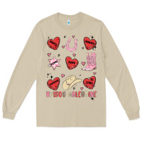 Mushroom howdy valentine copy Long Sleeve Tee - MaliasSmallBusiness