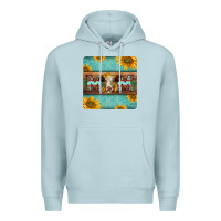 Blue Mist hereford cattle mom coaster Premium Hoodie - Jasminsmagicworld