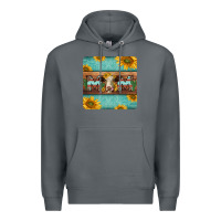 Rock hereford cattle mom coaster Premium Hoodie - Jasminsmagicworld