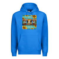 True Royal hereford cattle mom coaster Premium Hoodie - Jasminsmagicworld