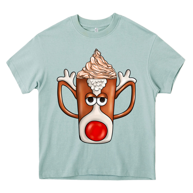 Coffee  Animal Heavy Core Tee by CowhideDigitalArt | Teevron