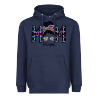 Navy mom autism Heavyweight Hoodie - SublimationCraftShop
