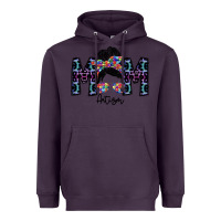 Plum mom autism Heavyweight Hoodie - SublimationCraftShop