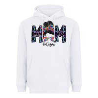 White mom autism Heavyweight Hoodie - SublimationCraftShop