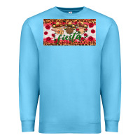 Ocean Blue fiesta mexico gnomes license plate Premium Sweatshirt - HRA Design Shop