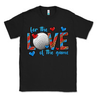 Black for the love of the game hockey Classic Tee - texasbilliewilder