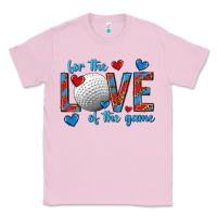 Bubblegum Pink for the love of the game hockey Classic Tee - texasbilliewilder