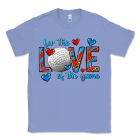 Colony Blue for the love of the game hockey Classic Tee - texasbilliewilder
