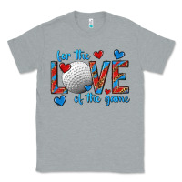 Heather Grey for the love of the game hockey Classic Tee - texasbilliewilder