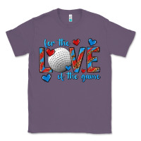 Lavender for the love of the game hockey Classic Tee - texasbilliewilder
