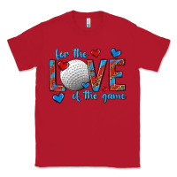 Red for the love of the game hockey Classic Tee - texasbilliewilder