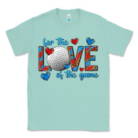 Seafoam for the love of the game hockey Classic Tee - texasbilliewilder