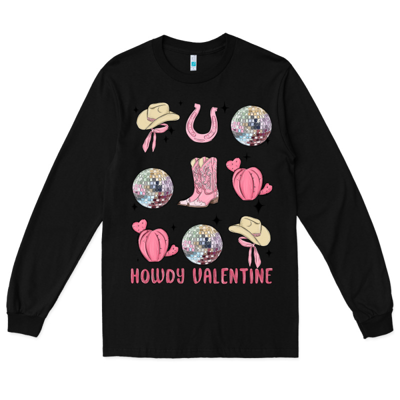 Howdy Valentine Long Sleeve Tee by MaliasSmallBusiness | Teevron