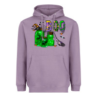Lavender boo drink Heavyweight Hoodie - CowhideDigitalArt