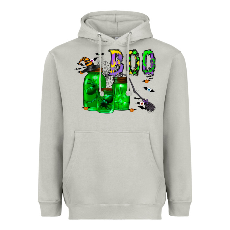 Boo Drink Heavyweight Hoodie by CowhideDigitalArt | Teevron