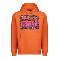 Carrot Western Somebody's Problem Premium Hoodie - LillyAllenDesigns